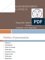 Modified - Remote Health Monitoring System For Covid 19