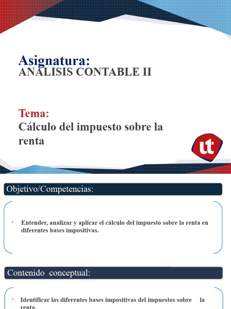 Cálculo del Impuesto sobre la Renta en Honduras | PDF | Impuesto sobre ...