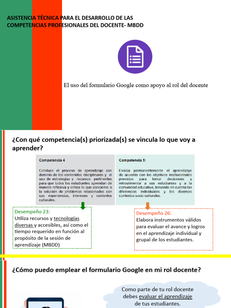 El Uso Del Formulario Google Como Apoyo Al Rol Del Docente | PDF ...
