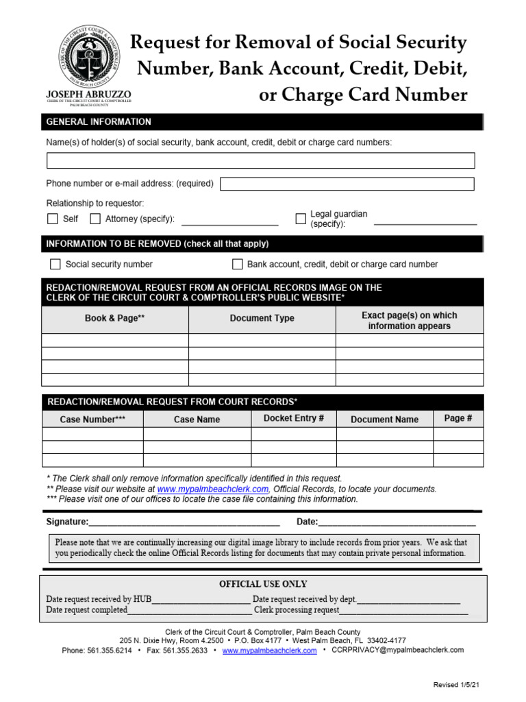 Card Number Free
