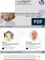 Apresentação_Quantificação e Classificação Do Teor de Biodiesel de Algodão Em Misturas de Diesel, Usando