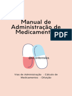 Manual - Administração de Medicamentos