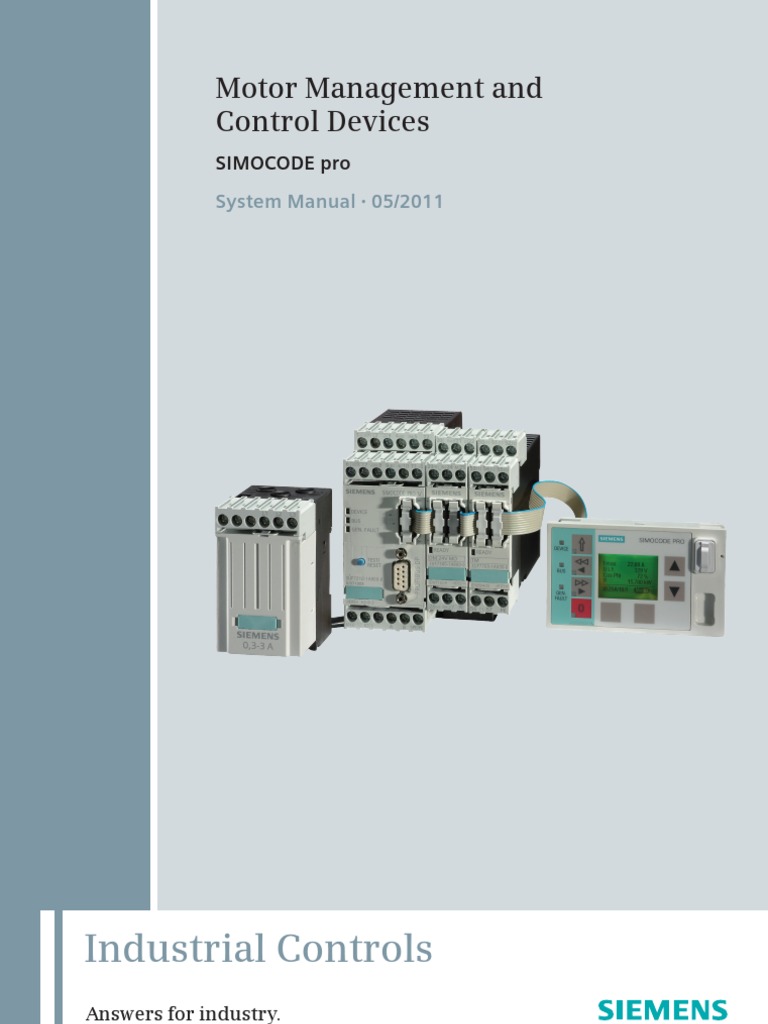 Simocode Pro V Circuit Diagram - Complete Wiring Schemas