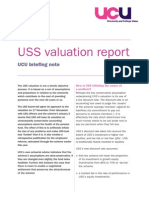 UCU Briefing On USS Pensions