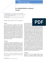 Mechanical Properties of Asphalt Binders Evaluated by Atomic