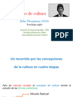 2 Diapositivas - Thompson - El Concepto de Cultura