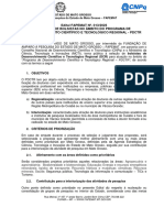 Edital 013 - 2023 - PDCTR Fapemat - CNPQ