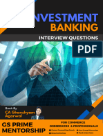 Investment Banking Interview