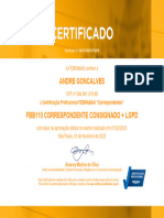 Certificado - Correspondente 2023