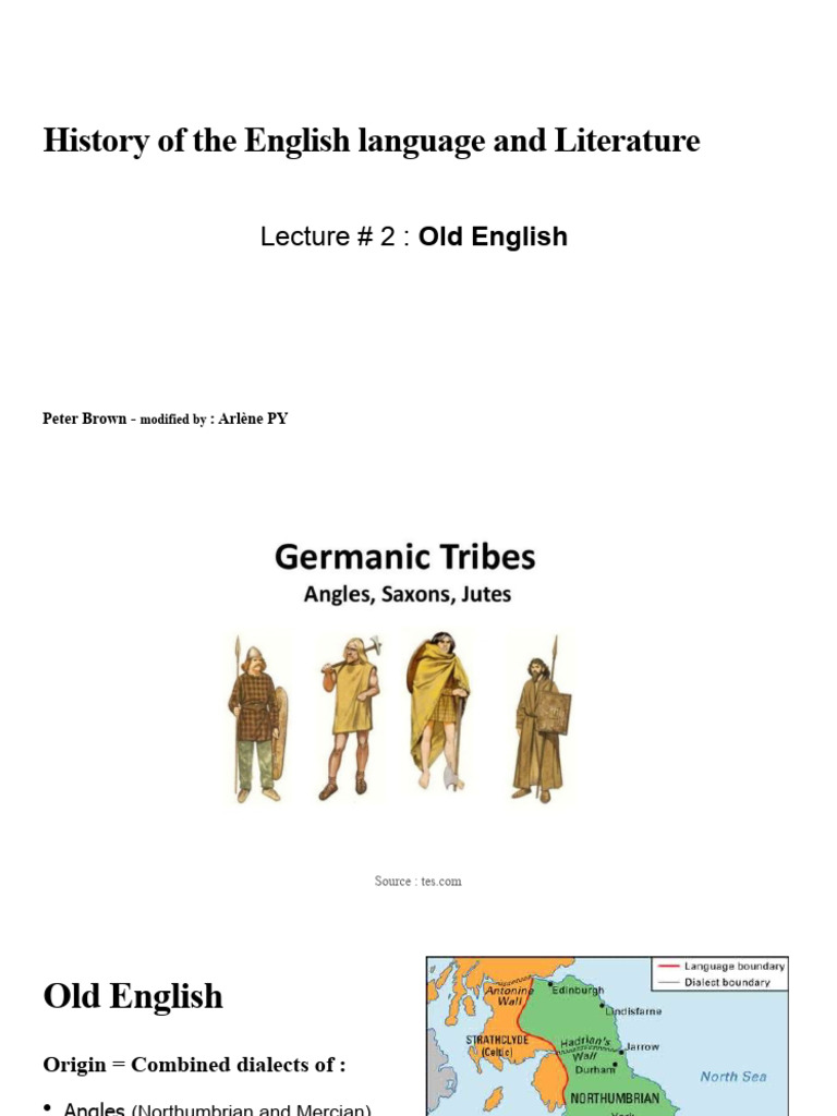 CM 2 - History of The Eng Lang Lit | PDF | Grammatical Gender | English ...