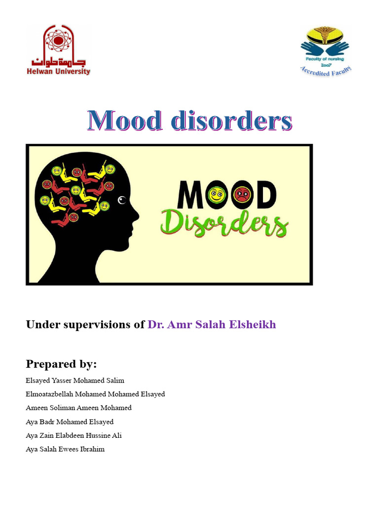 Understanding Mood Disorders and Care | PDF | Mood Disorders | Major ...