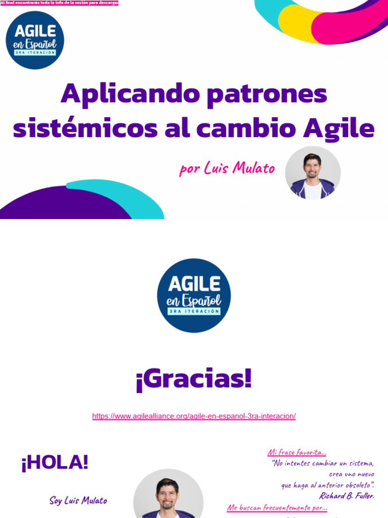 Aplicando patrones sistematicos al cambio agile descargar gratis pdf
