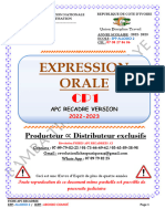 Expression Orale Cp1