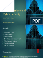 COMP1401 - Cyber Hygiene and Cyber Security