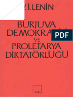 Burjuva Demokrasisi Ve Proletarya Diktatörlüğü (Vladimir İlyiç Lenin) (Z-Library)