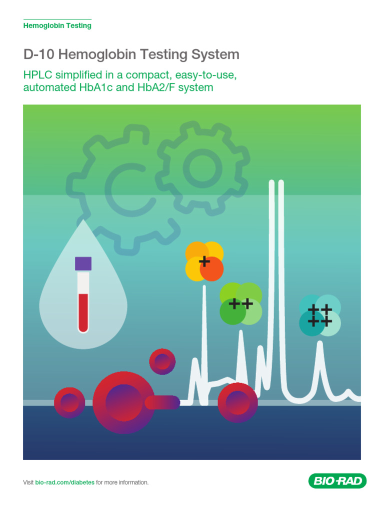 Bio-Rad D-10 Hemoglobin Testing System | PDF | Glycated Hemoglobin ...