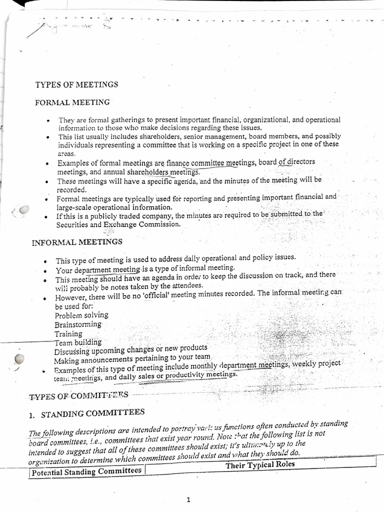 Communication Notes | PDF