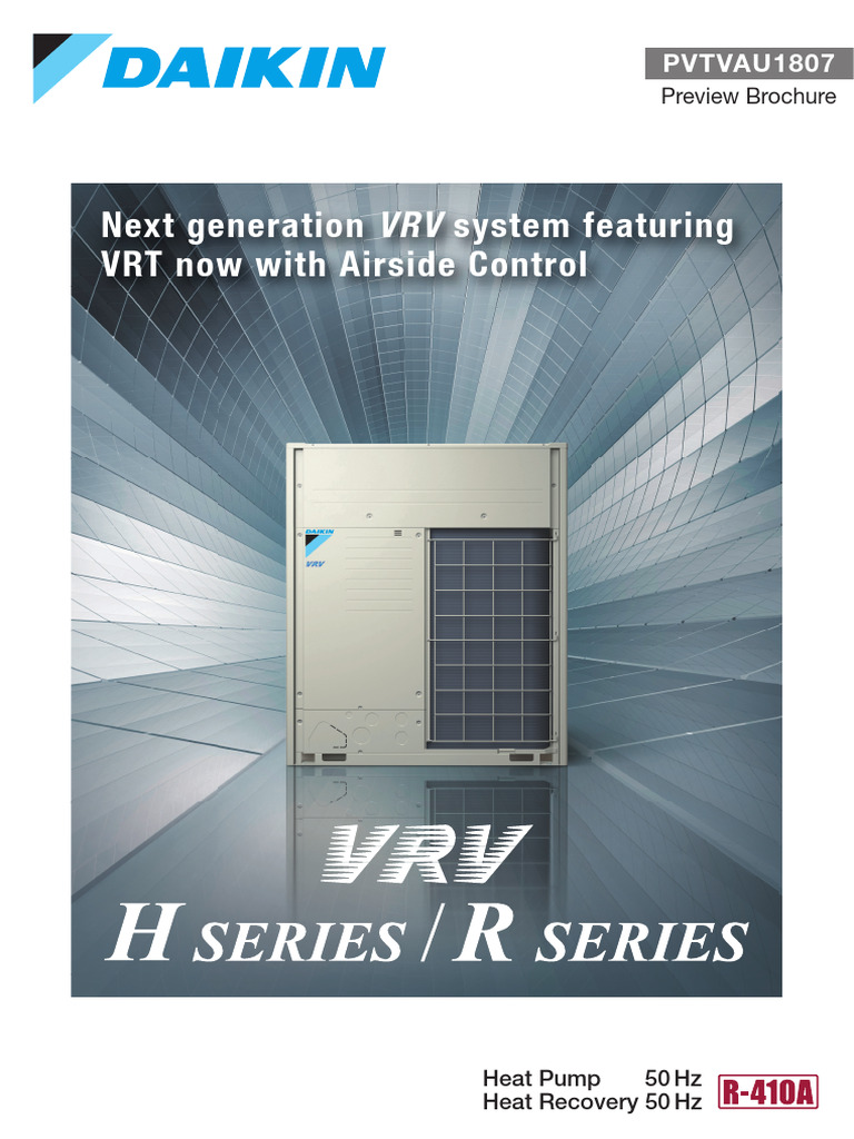 Daikin VRV System with VRT Smart Control | PDF | Air Conditioning ...