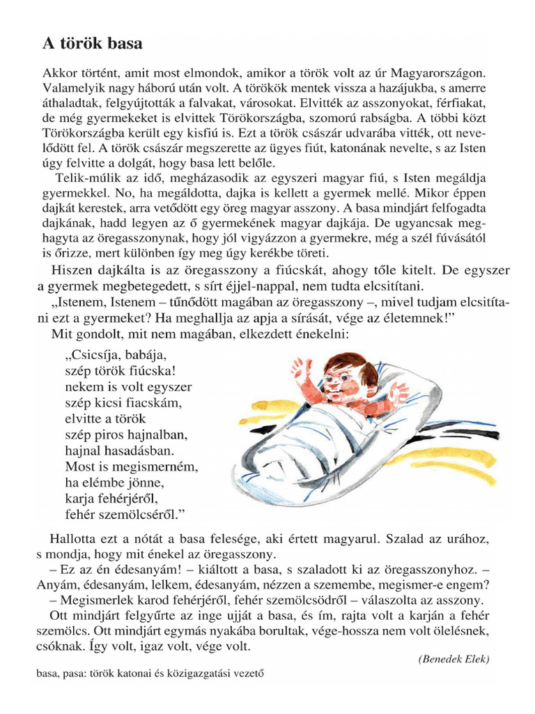A Török Basa - Olvasmány | PDF