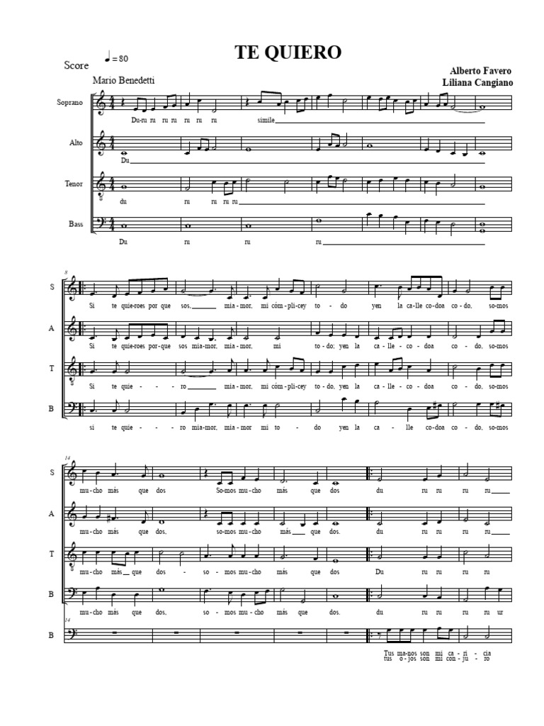 Te_quiero | PDF