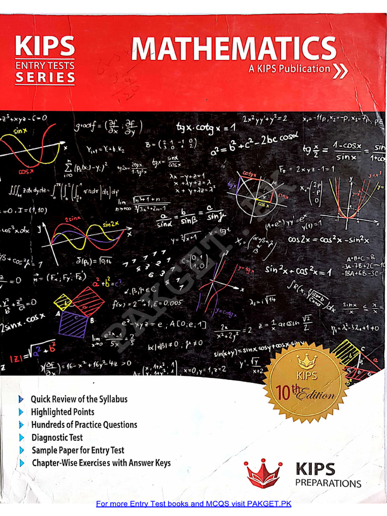 Kips maths for entry test pdf