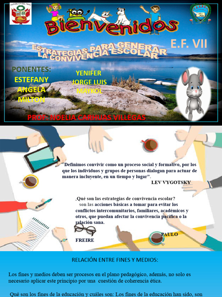 Estrategias para la Convivencia Escolar | PDF | Maestros | Escuelas
