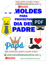 70 Molde Día Del Padre