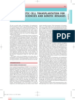 Hematopoietic Cell Transplantation For