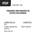 Download Trading Mechanism in Stock Exchange by Taresh Baru SN73744519 doc pdf