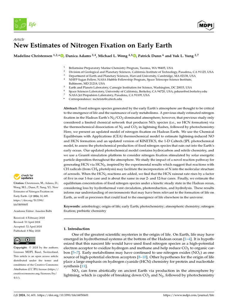 Differentiation Of Early Earth
