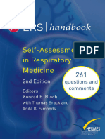 ERS Handbook Self Assessment in Respiratory Medicine 2e Sep 1 2015 1849840784 European Respiratory Society PDF Konrad E Bloch Thomas Brack