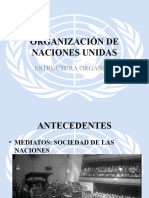 ORGANIZACIÓN DE NACIONES UNIDAS