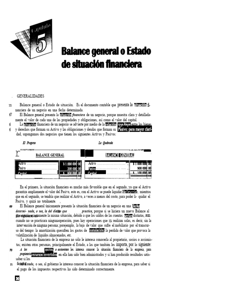 Primer Curso de Contabilidad | PDF | Hoja de balance | Contabilidad