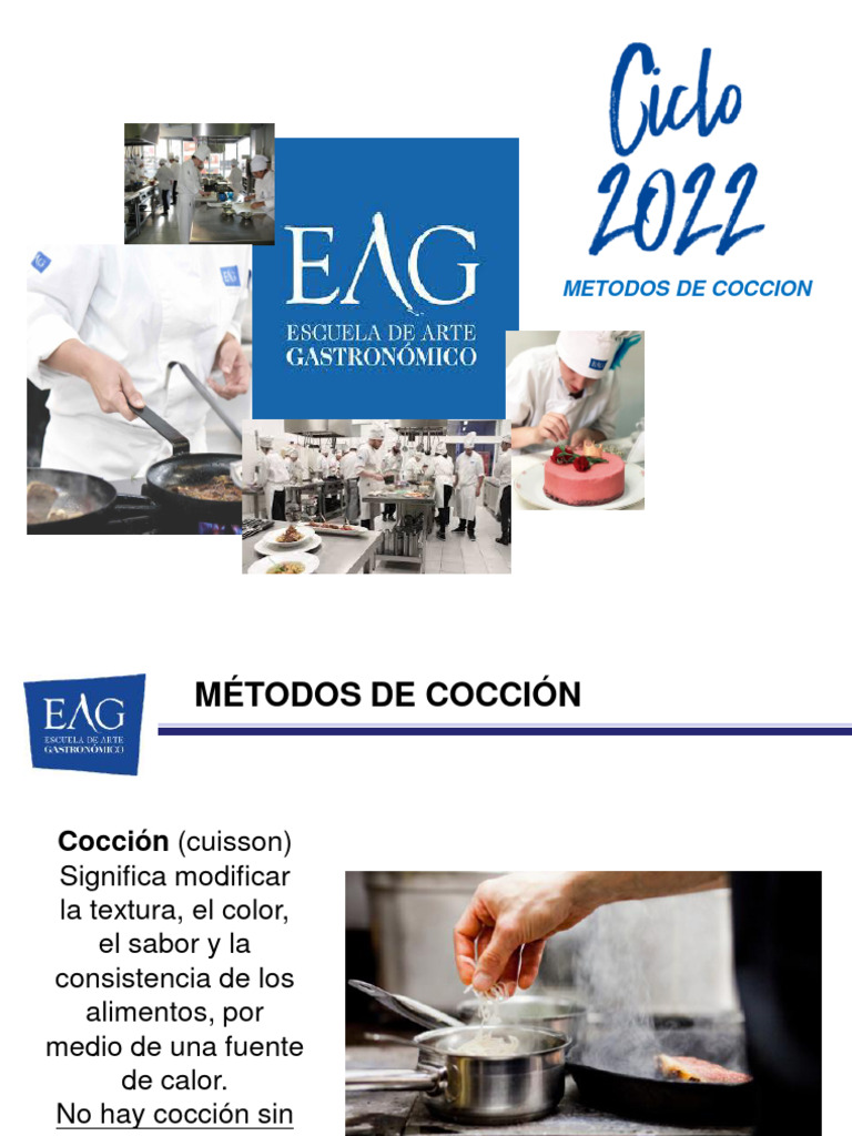 Metodos de Coccion | PDF | Cocinando | Hirviendo