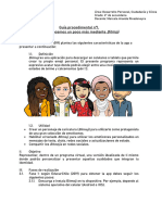 DPCC - Guía Procedimental Del Proyecto (I) - 4° Grado