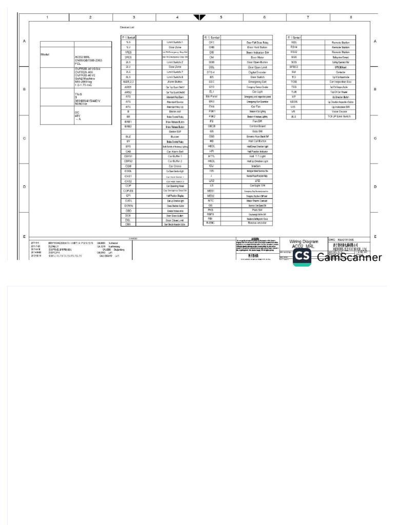 ACD2 MRL Wiring Diagram | PDF