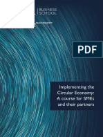 Implementing The Circular Economy A Course For SMEs and Their Partners