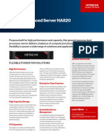 Advanced Server Ha820 Datasheet