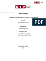 Articulación Territorial de Los Programas Presupuestales - PDI