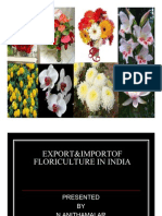 13397082 Export Import Floriculture in India