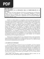 La Relevancia de La Etnografía para La Transformación de La Escuela - Rockwell