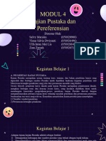 Modul 4 Kajian Pustaka Dan Pereferensian