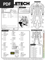 Battletech Aerospace Cheat Sheet v1 | PDF | Altitude | Bomb