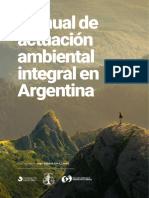 Manual de Actuación Ambiental en Argentina