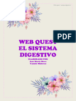 Web Quest Sistema Digestivo