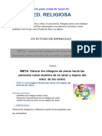 Ed. Religiosa: Un Futuro de Esperanza