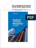 Full Ebook of Riba Architect S Handbook of Practice Management 9Th Edition Nigel Ostime Online PDF All Chapter