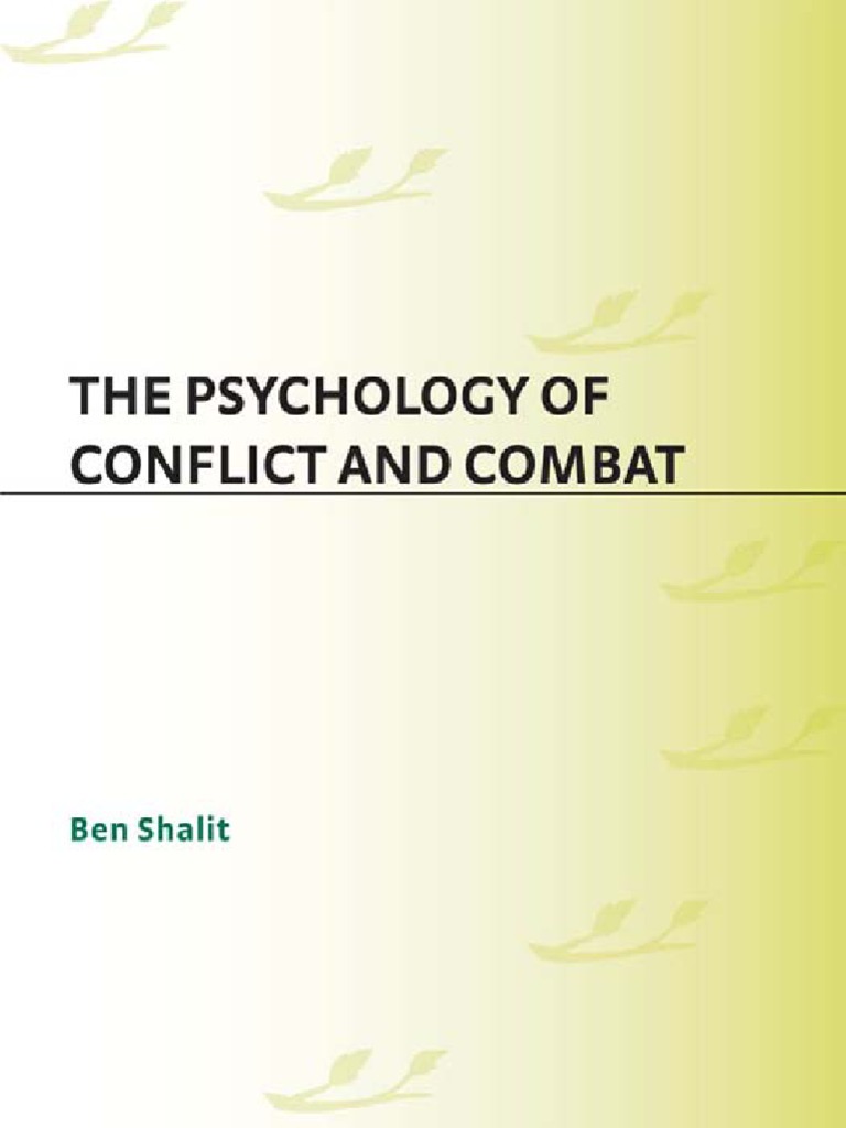 (PDF) (1988) The Psychology of Conflict and Combat | PDF | Coping ...