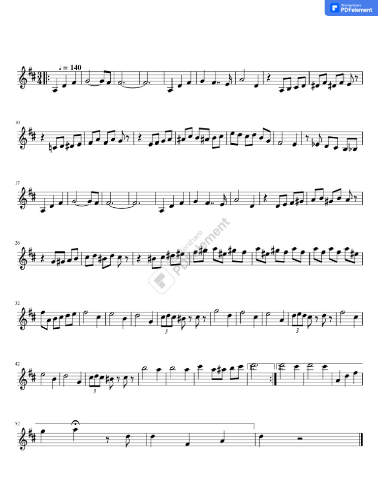 Vals de Las Flores | PDF