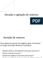 Aeração de Reatores